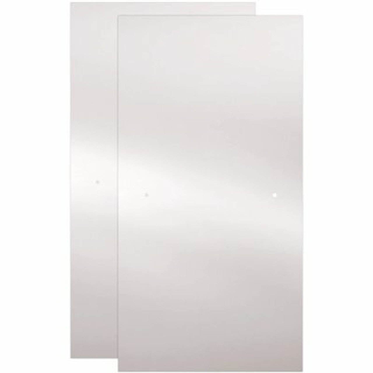 Delta 29-1/32 In. X 55-1/2 In. X 3/8 In. (10 Mm) Frameless Sliding Bathtub Door Glass Panels In Niebla (For 50-60 In. Doors)