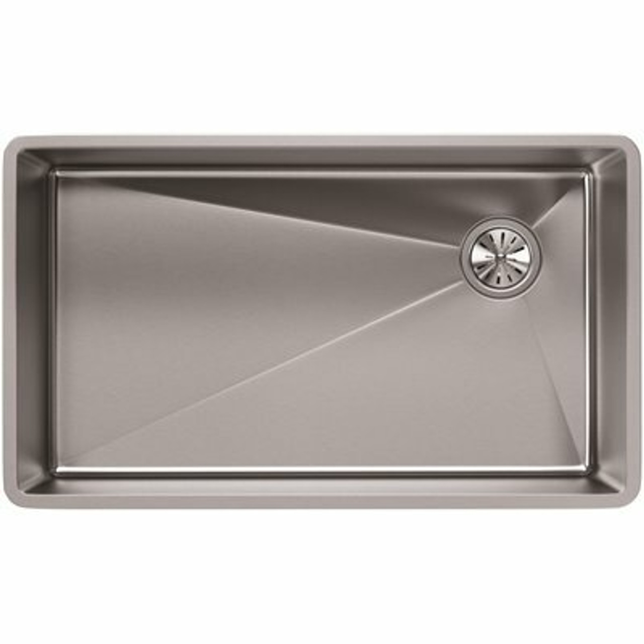 Elkay Crosstown 31.5 in. Undermount Single Bowl 18 Gauge Stainless Steel Sink Only