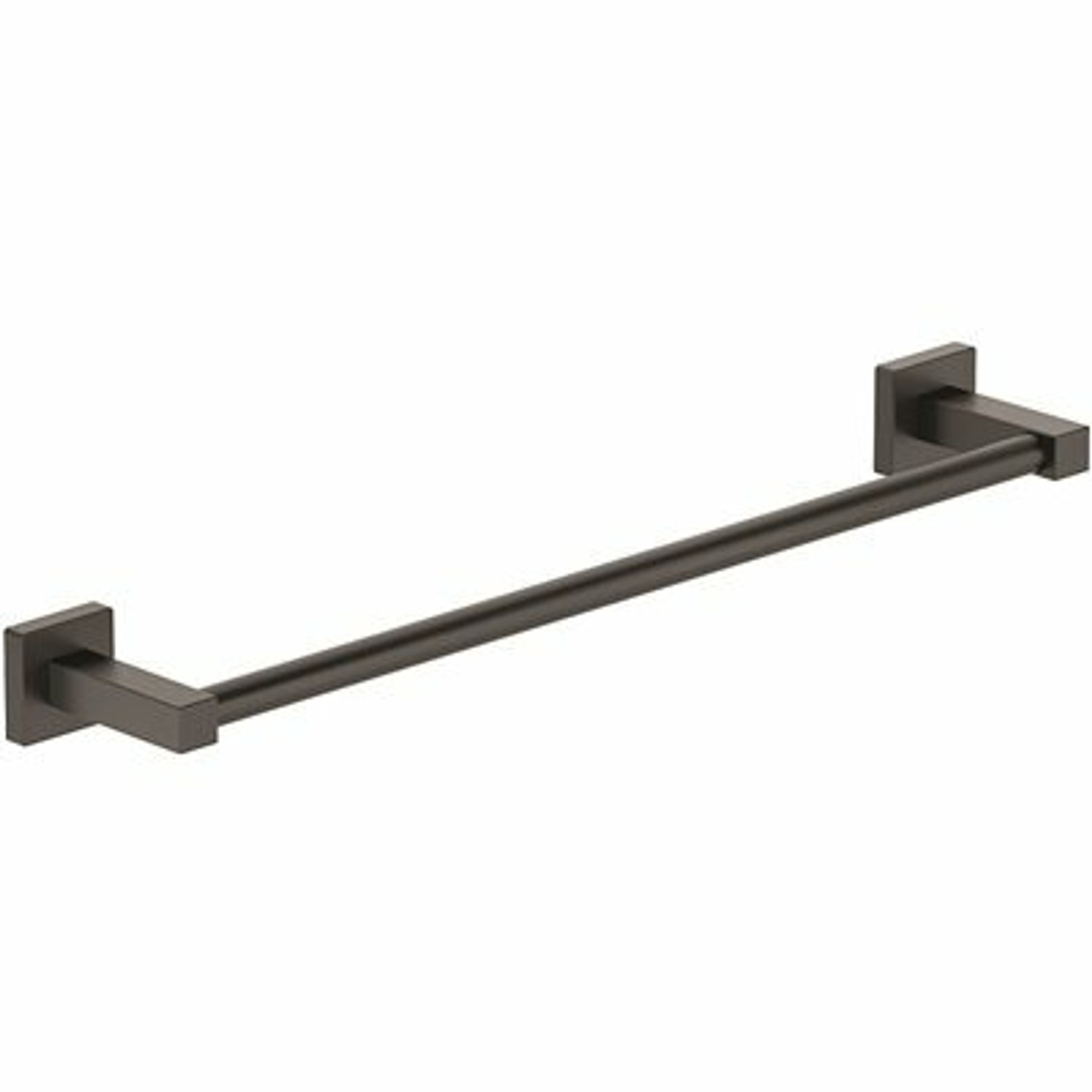 Symmons Duro 24 In. Wall-Mounted Towel Bar In Matte Black