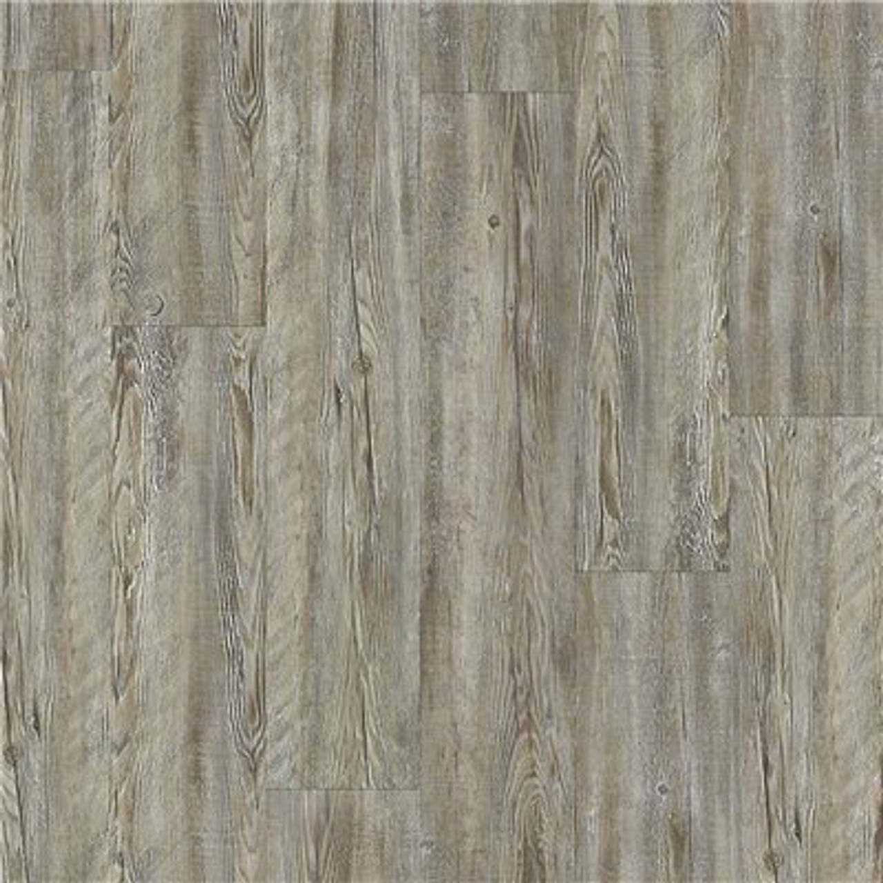 Shaw Smith Flowers Weathered Barnboard 7 In. X 48 In. Vinyl Plank (27.74 Sq. Ft. / Case)