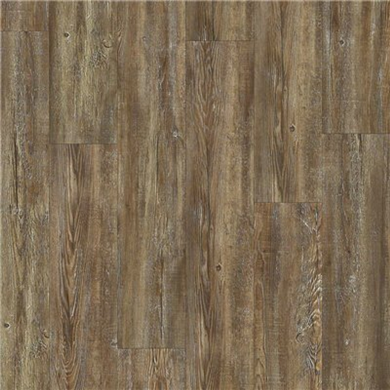 Shaw Smith Flowers Tattered Barnboard 7 In. X 48 In. Vinyl Plank (27.74 Sq. Ft. / Case)