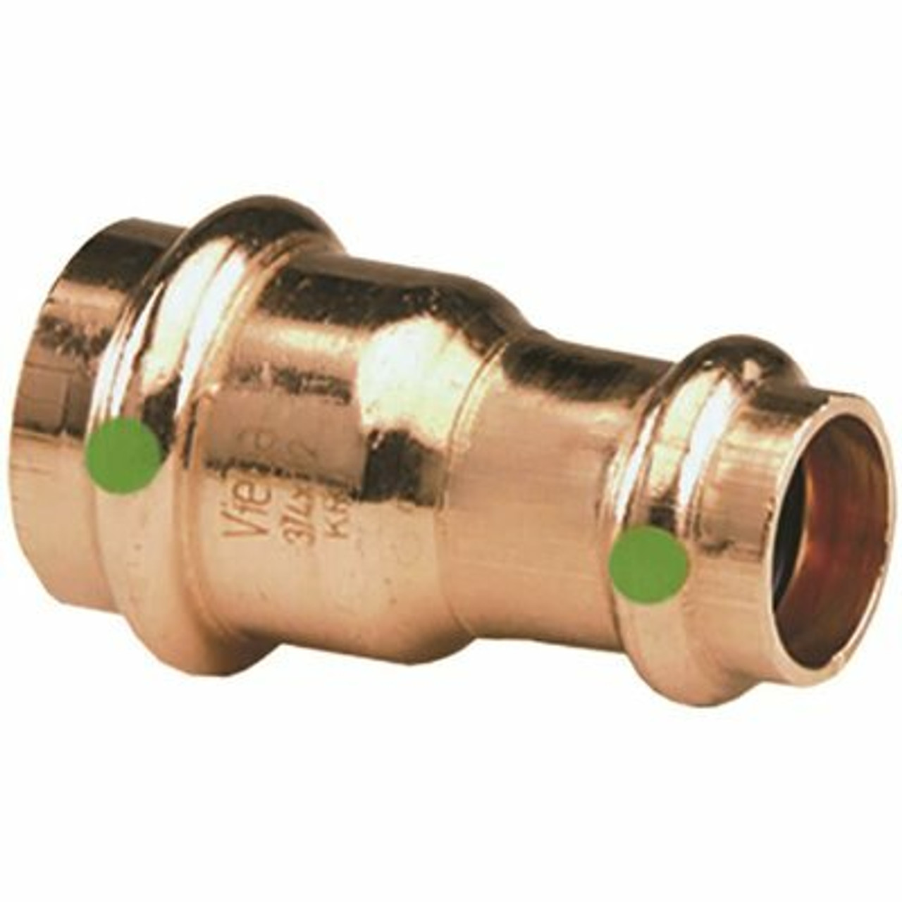 Viega Propress 1 In. X 3/4 In. Press Copper Reducing Coupling Fitting - 305675220