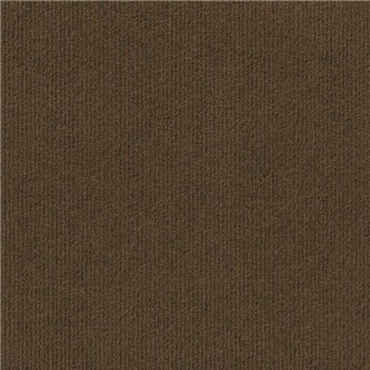 Foss Peel And Stick First Impressions High Low Rib Mocha Texture 24 In. X 24 In. Commercial Carpet Tile (15 Tiles/Case)