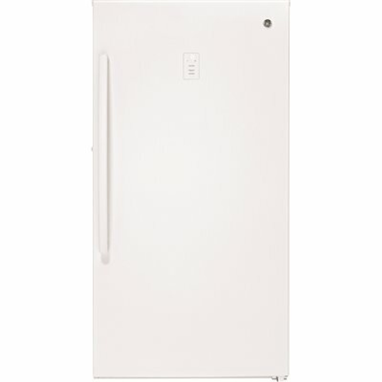 Ge 17.3 Cu. Ft. Frost Free Upright Freezer In White