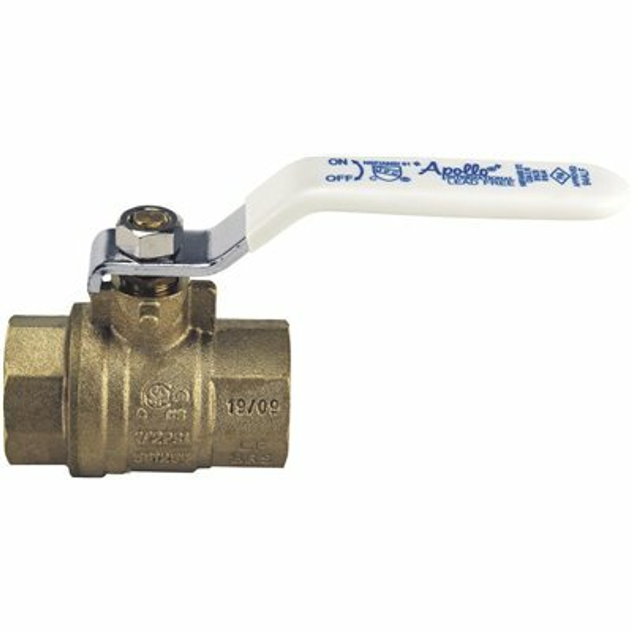 Apollo 3/4 In. X 3/4 In. Lead Free Brass Fnpt X Fnpt Full-Port Ball Valve