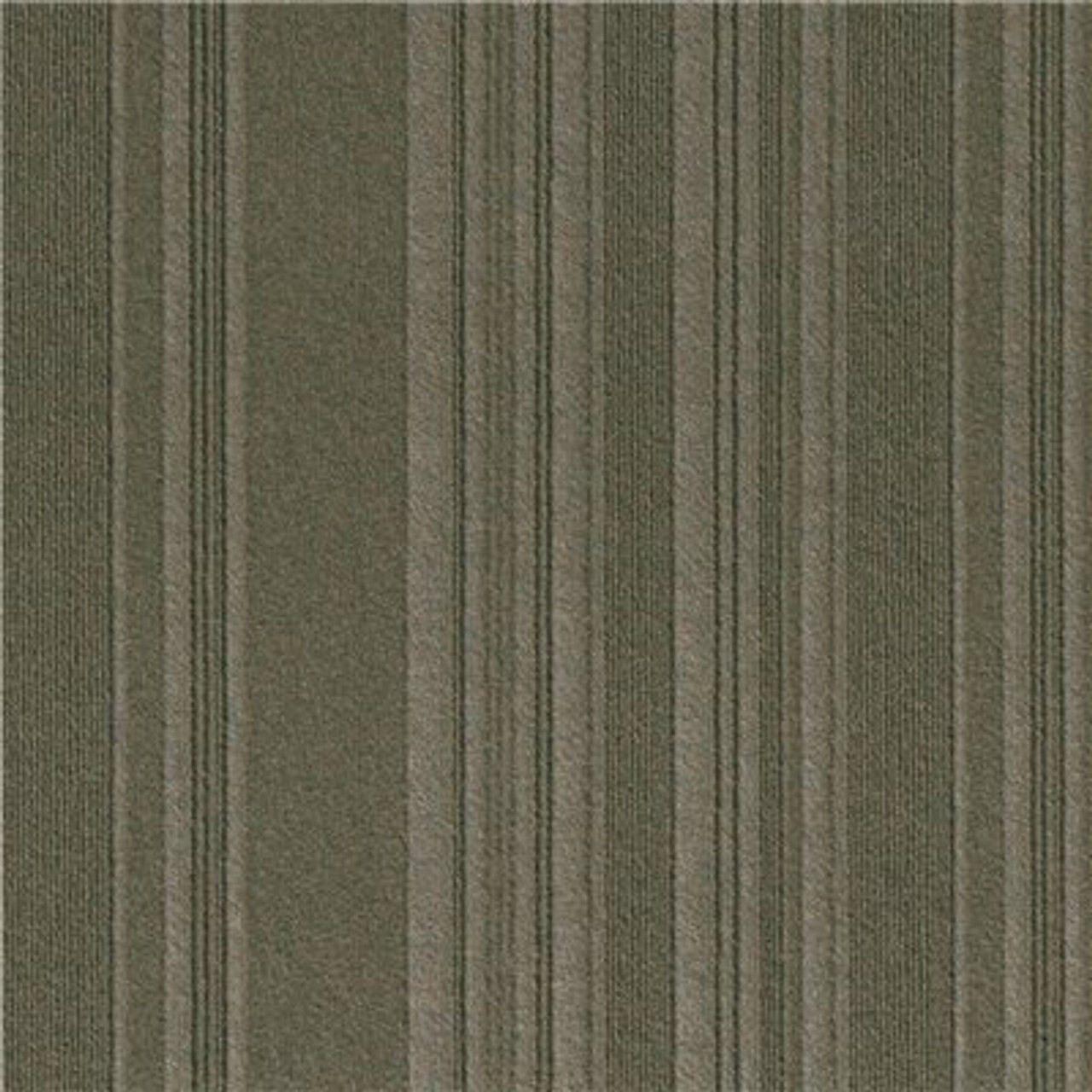 Foss Peel And Stick First Impressions Barcode Rib Olive 24 In. X 24 In. Commercial Carpet Tile (15 Tiles/Case)