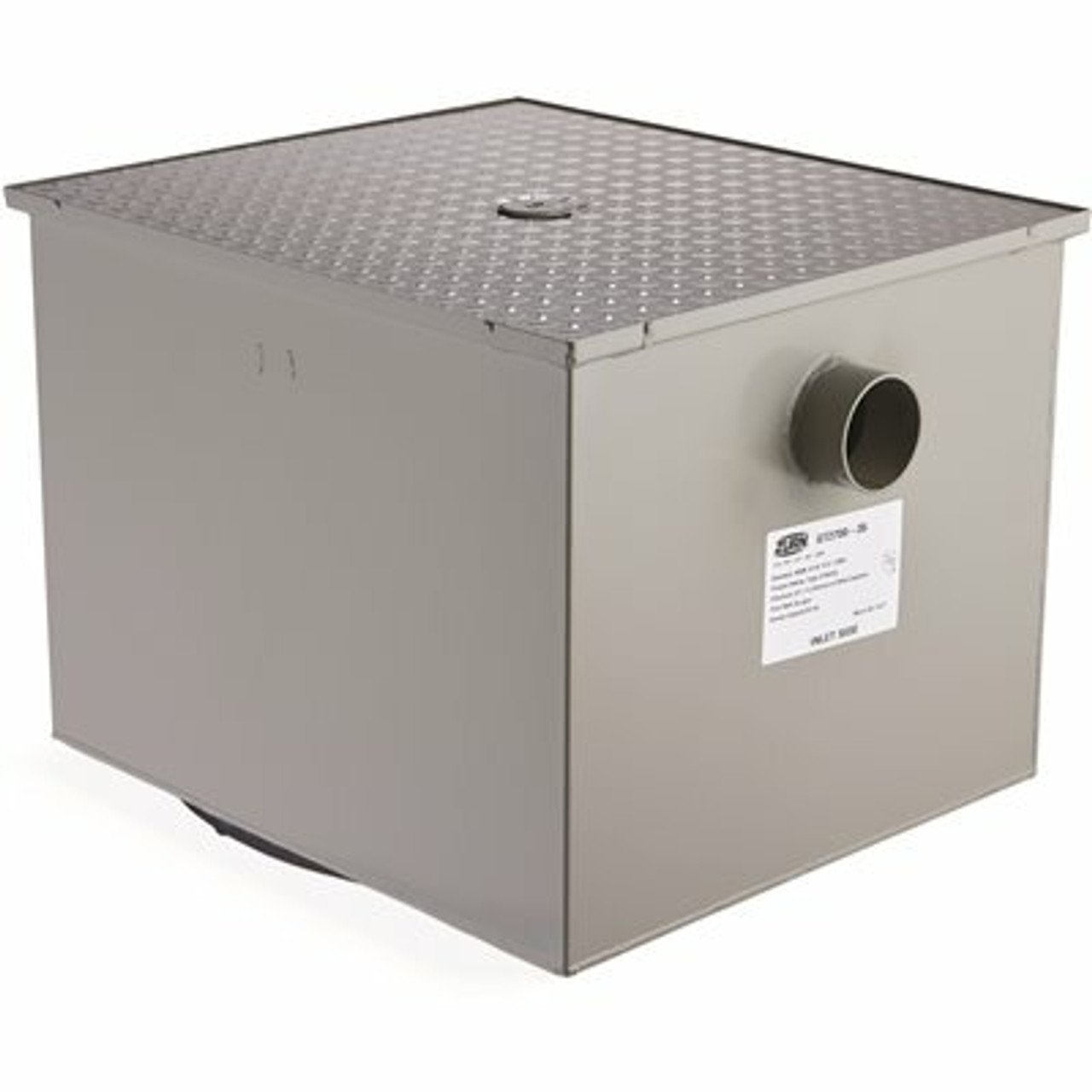 Zurn 40 In. X 16 In. Low-Profile Grease Trap With 3 In. Nh Connection