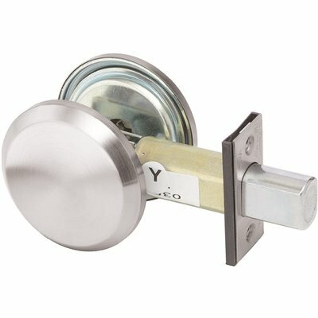 Yale Single-Sided Dull Chrome Deadbolt