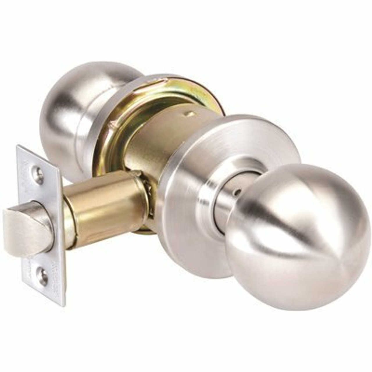 Yale Satin Stainless Cylindrical Dummy Trim Handleset