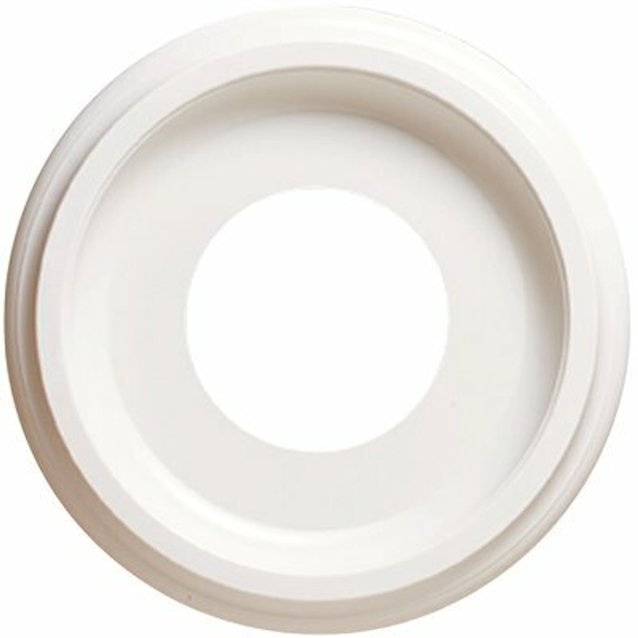 Hampton Bay 10 In. White Smooth Ceiling Medallion