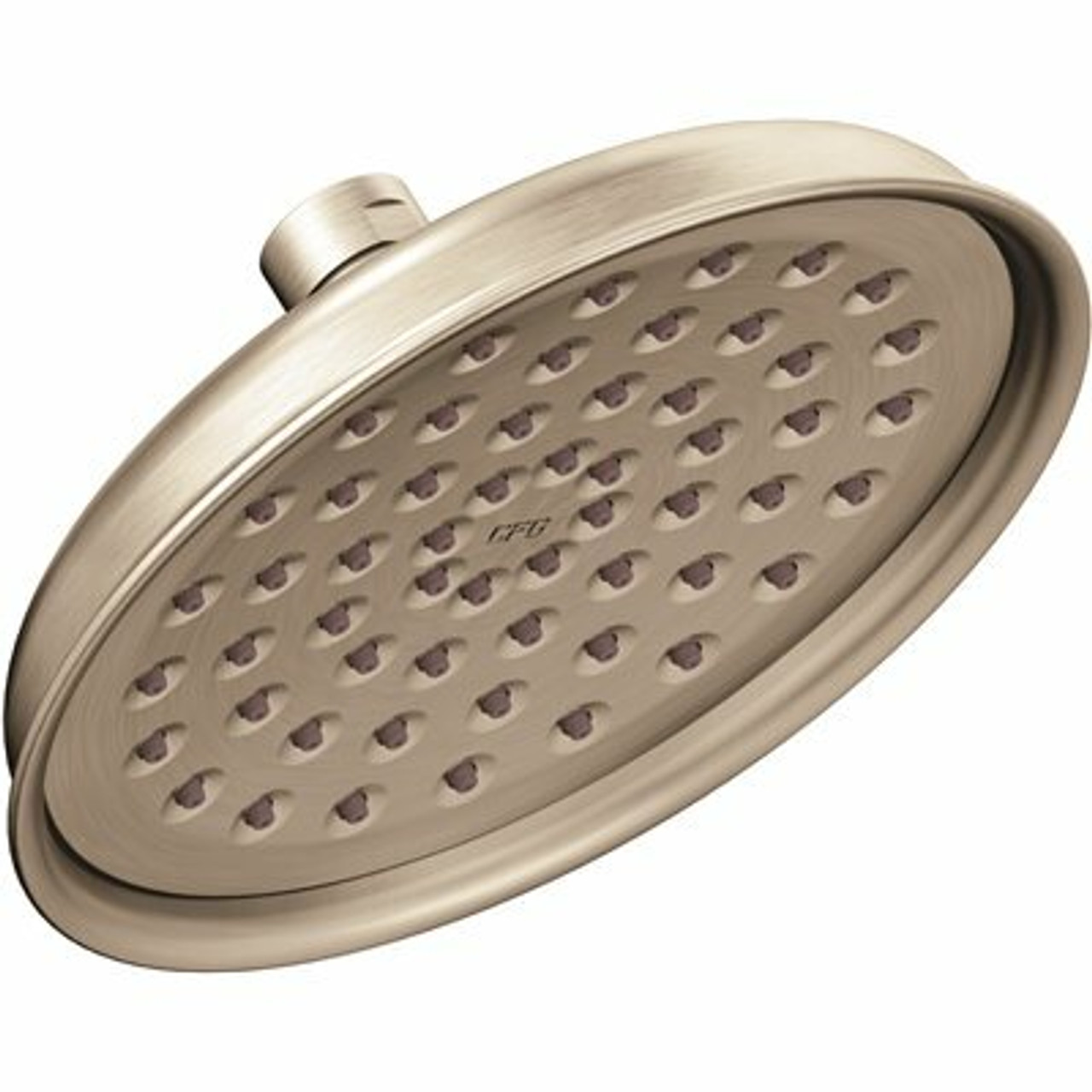 Cleveland Faucet Group Cfg 1-Spray 6.5 In. Single Wall Mount Low Flow Fixed Shower Head In Brushed Nickel