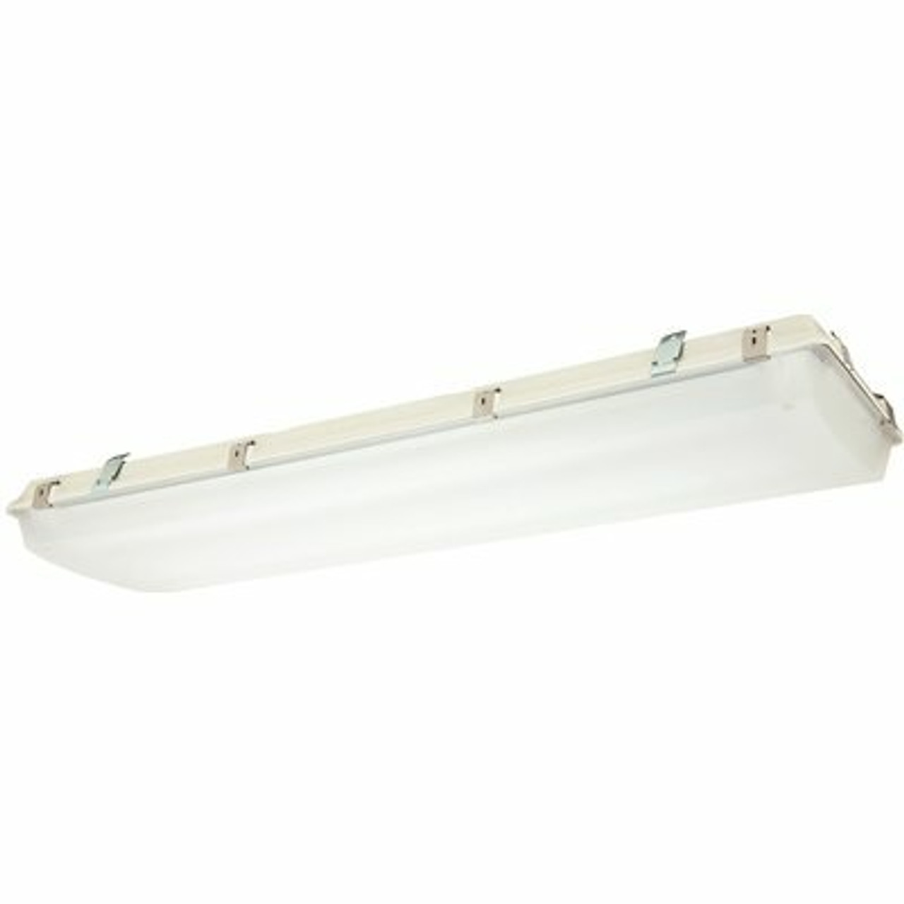 Hubbell Lighting Vaportite 4.3 Ft. 400-Watt Equivalent Integrated Led White High Bay Light With Frosted Acrylic Lens