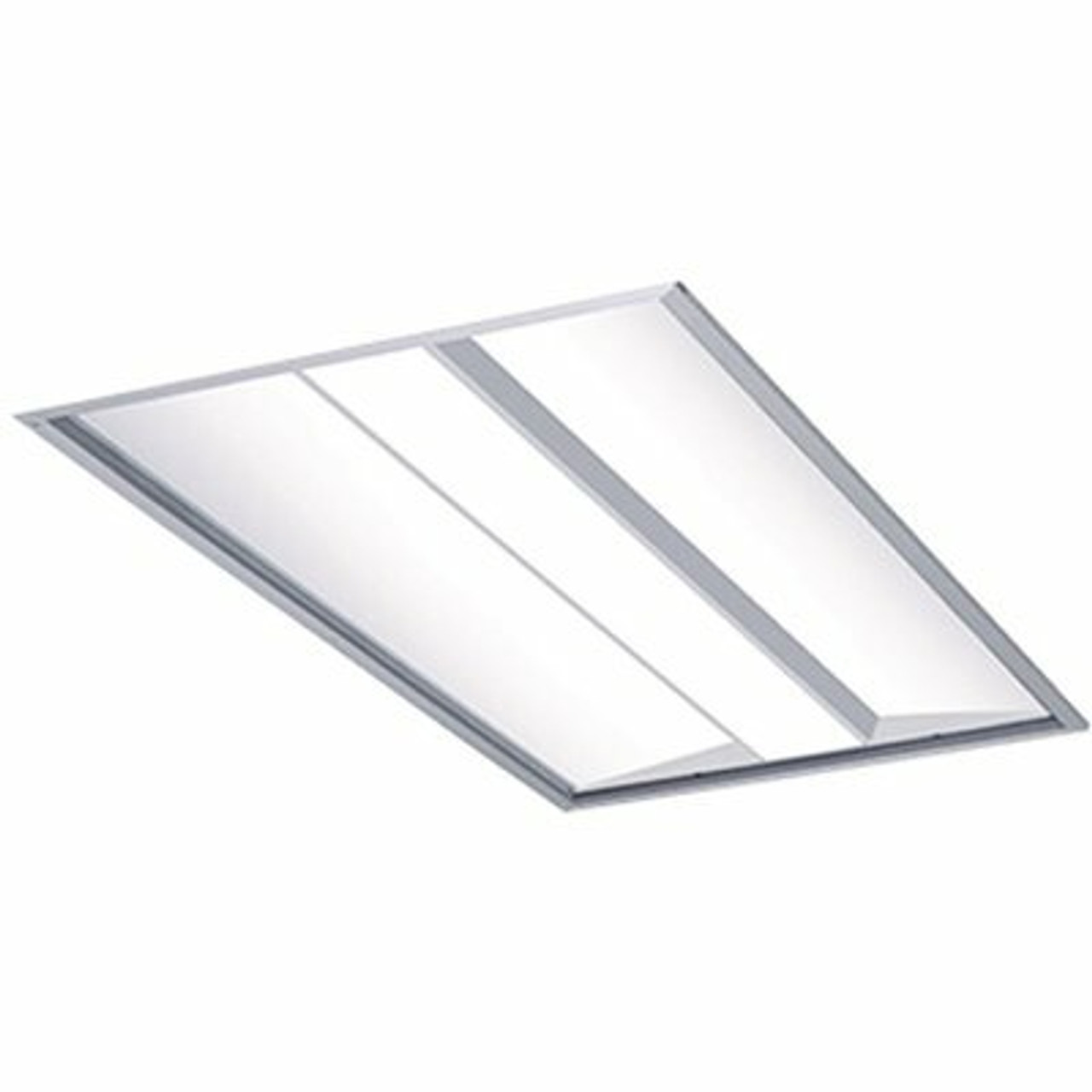 Medimode 2 Ft. X 4 Ft. 256-Watt Equivalent Integrated Led White T-Grid Mount Patient Room Troffer With Hinged Door/Lens - 306680214