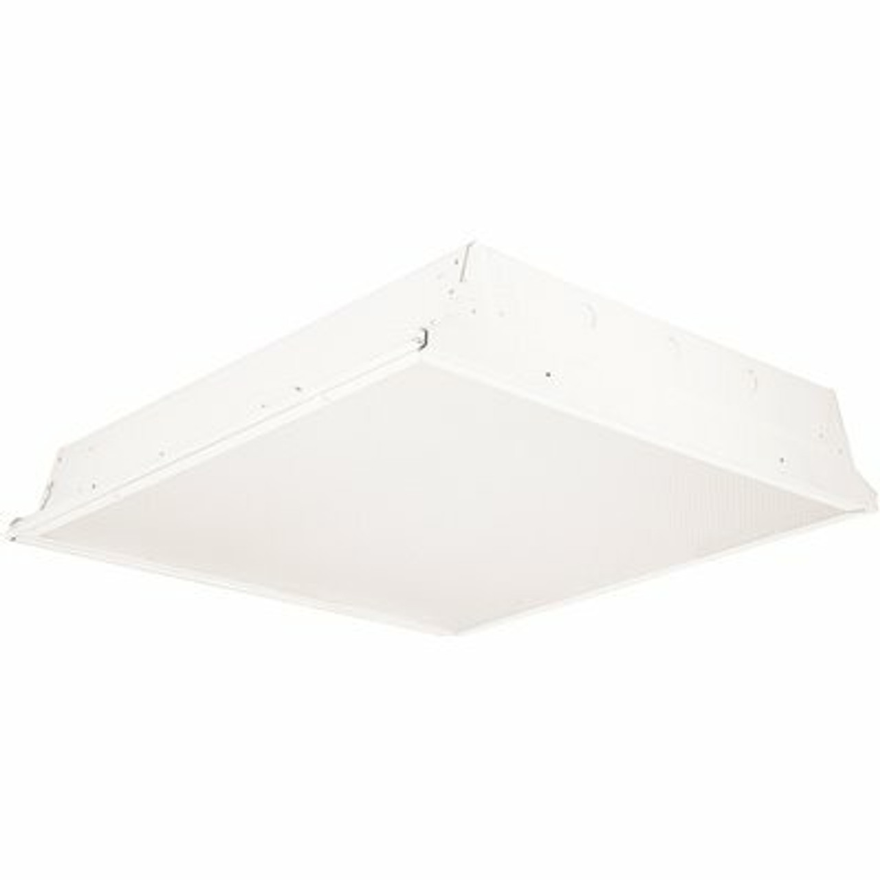 Hubbell Lighting Ljt 2 Ft. X 2 Ft. 64-Watt Equivalent Integrated Led White Recessed Troffer Approved For Use In Chicago
