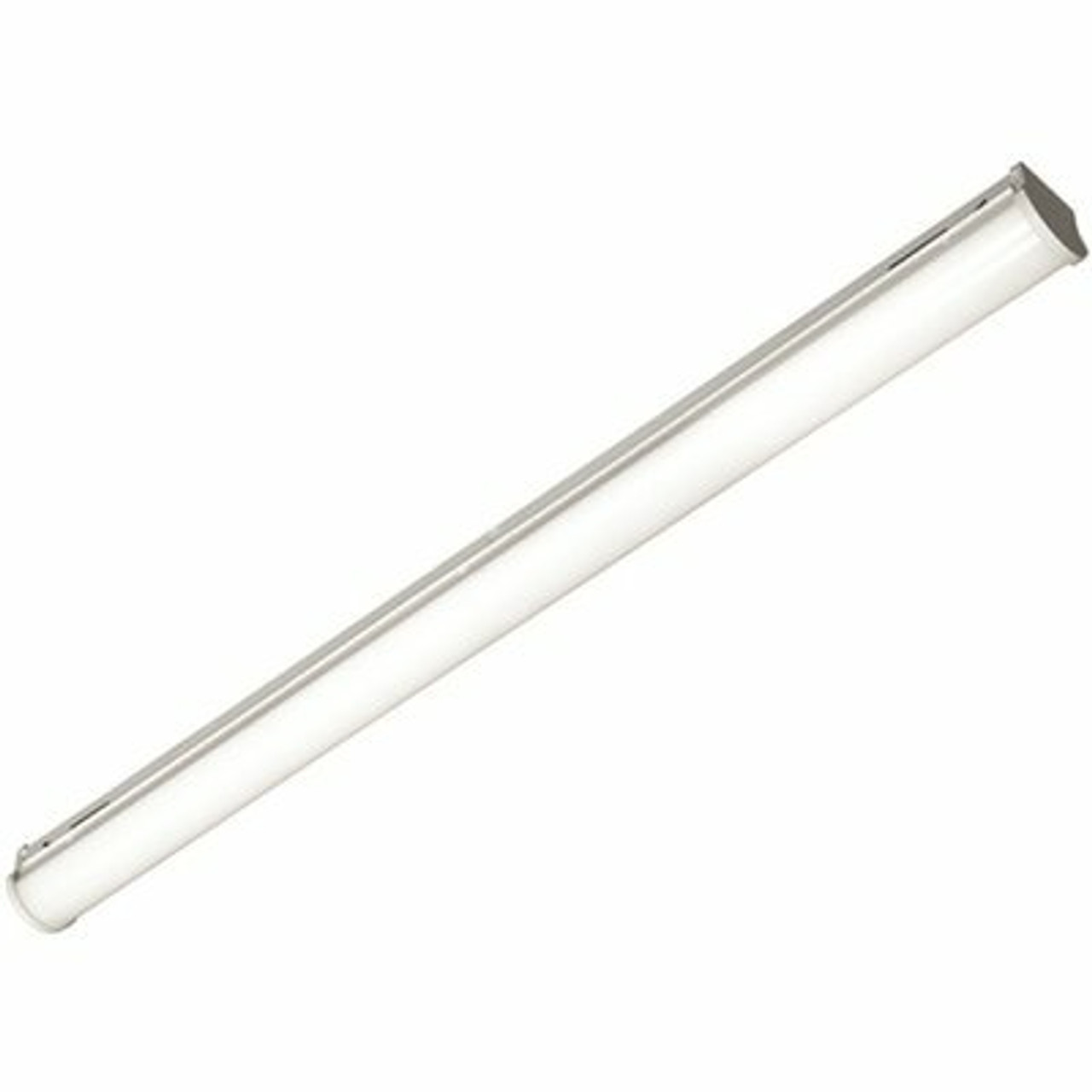 8 Ft. 128-Watt Equivalent Integrated Led White Multi-Purpose Strip Light With Acrylic Curve Lens And Wide Distribution