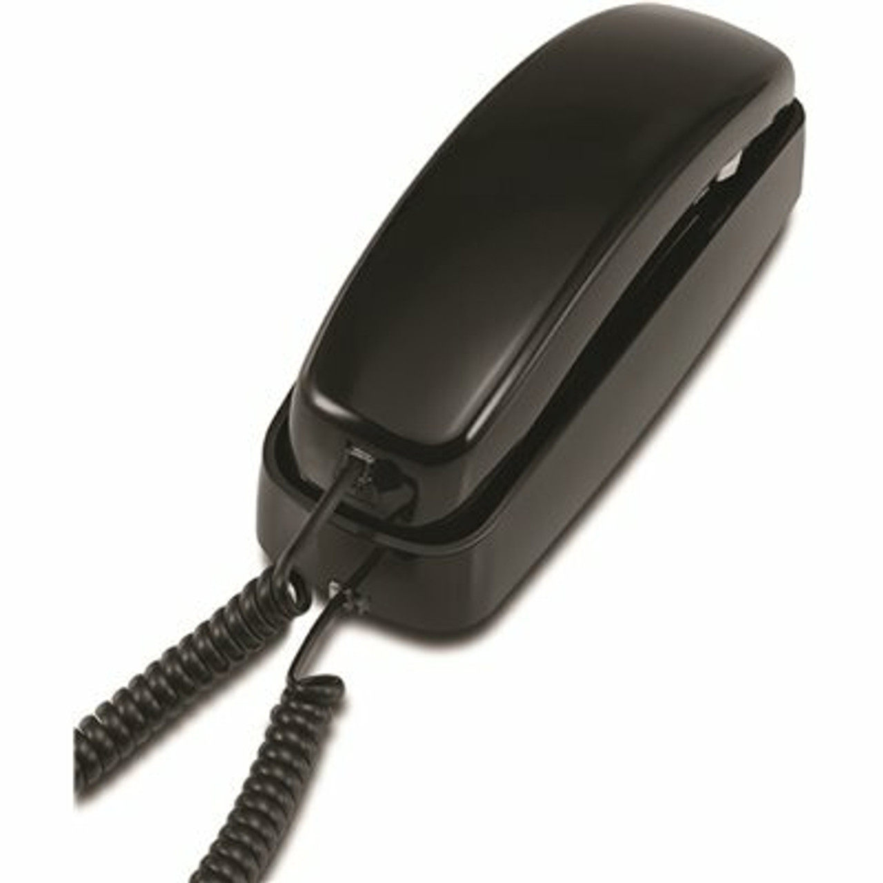 At And T Corded Trimline Phone Hearing Aid Compatible In Black