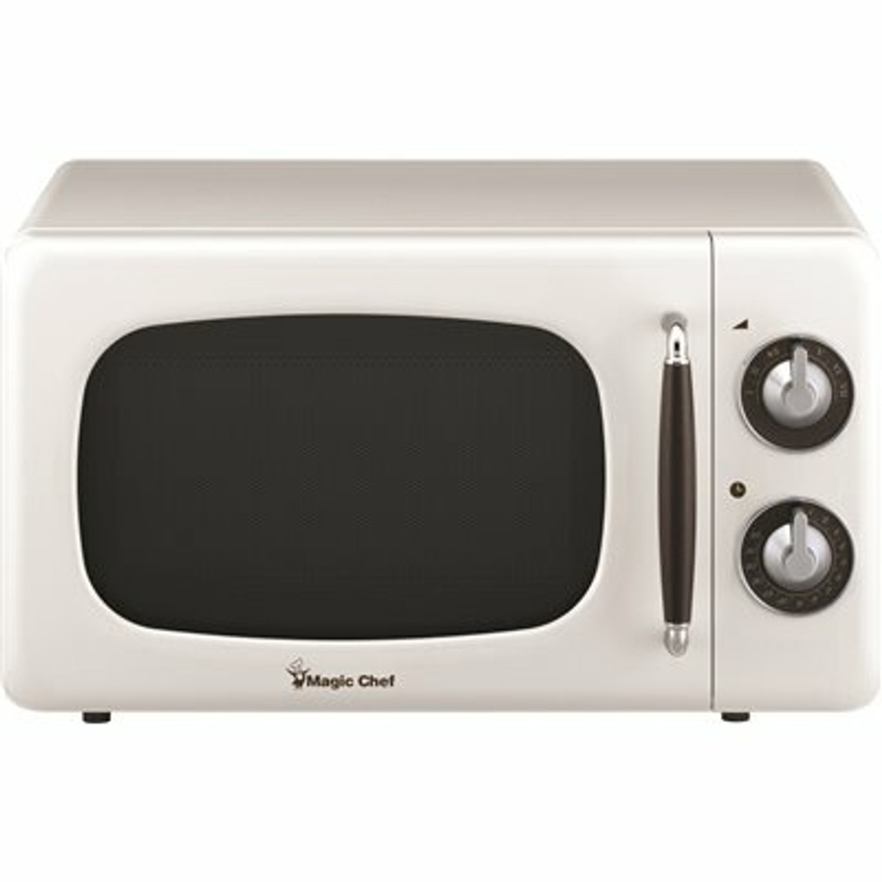 Magic Chef Retro 0.7 Cu. Ft. Countertop Microwave In White
