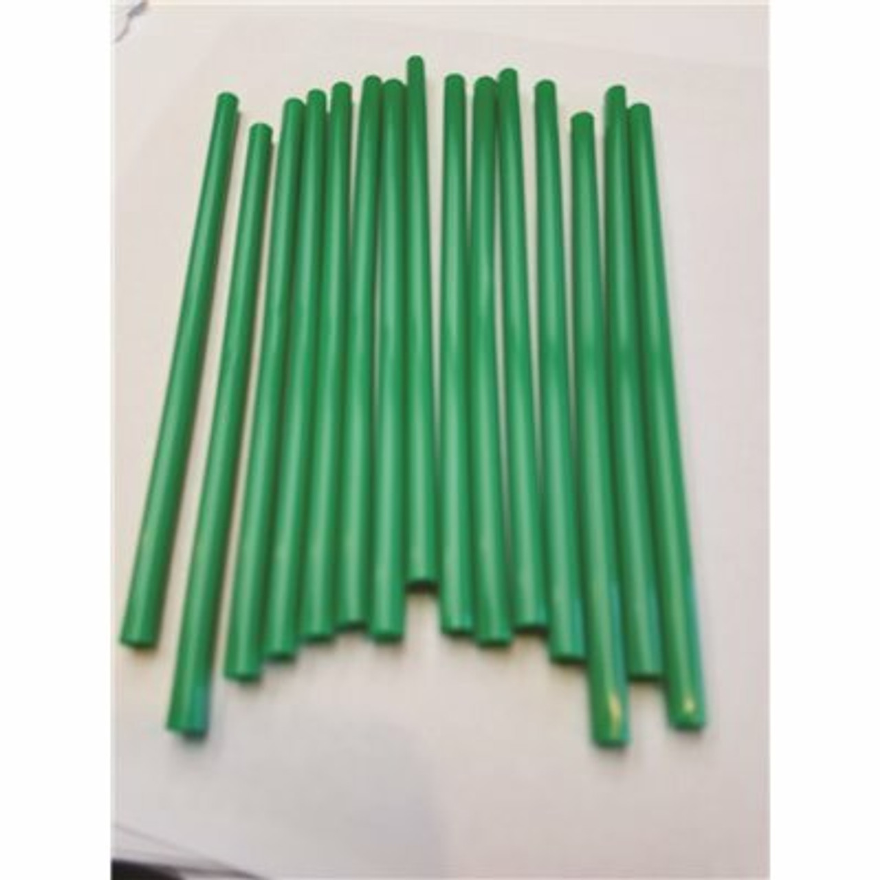 Cello-Green Jumbo Straw P/E 7.75 In. Green Compostable Unwrapped (2500 Per Case)