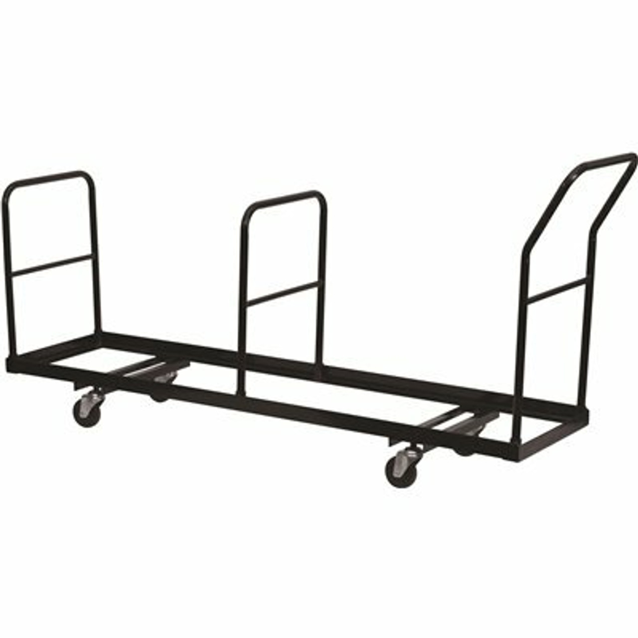 Carnegy Avenue Steel 4-Wheeled Stack Chair Dolly In Black - 307676498