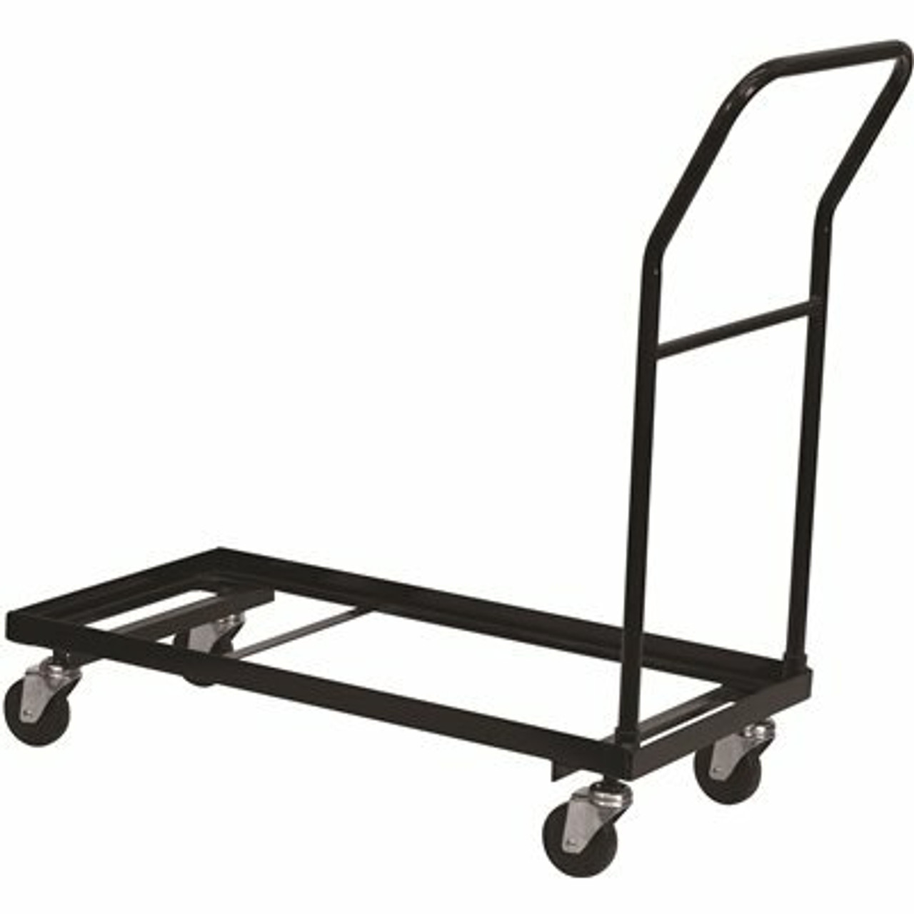 Carnegy Avenue Steel 5-Wheeled Folding Chair Dolly In Black