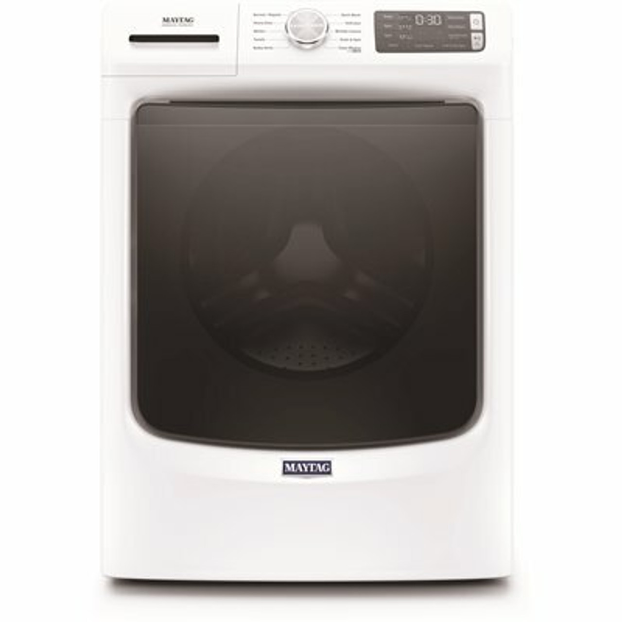 Maytag 4.5 Cu. Ft. White Stackable Front Load Washing Machine With 12-Hour Fresh Spin, Energy Star