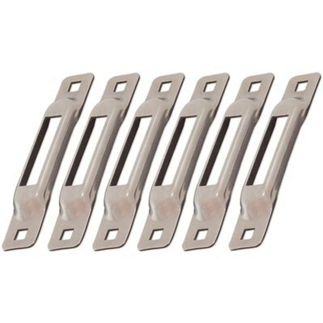 Snap-Loc E-Track Single Strap Anchor Unfinished (6-Pack)