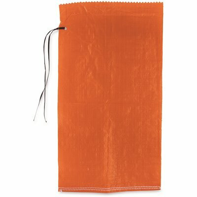 DURASACK 14 in. x 26 in. Orange High UV Sandbag with Ties (12,000-Pallet)