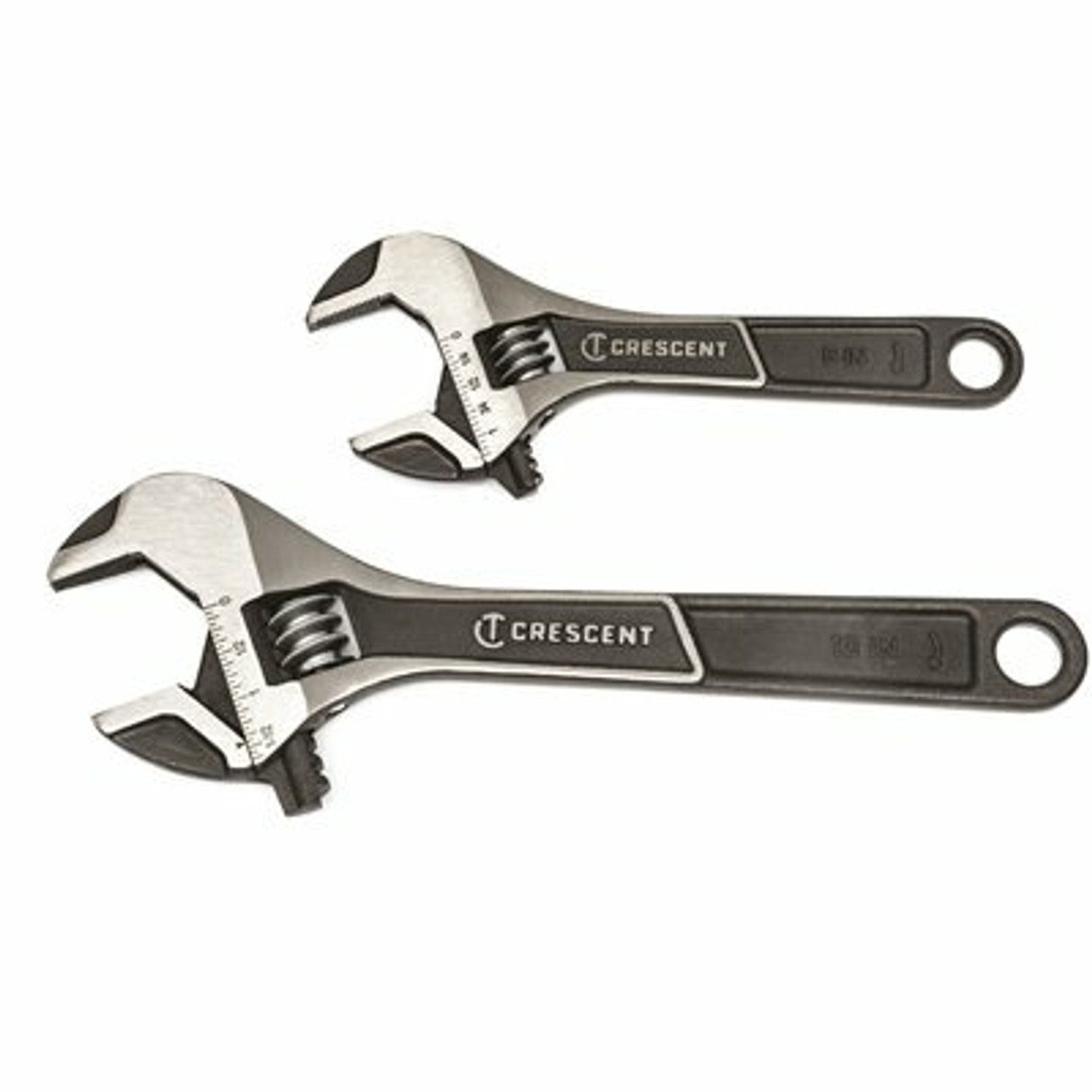 Crescent 6 In. And 10 In. Wide Jaw Adjustable Wrench Set (2-Piece)