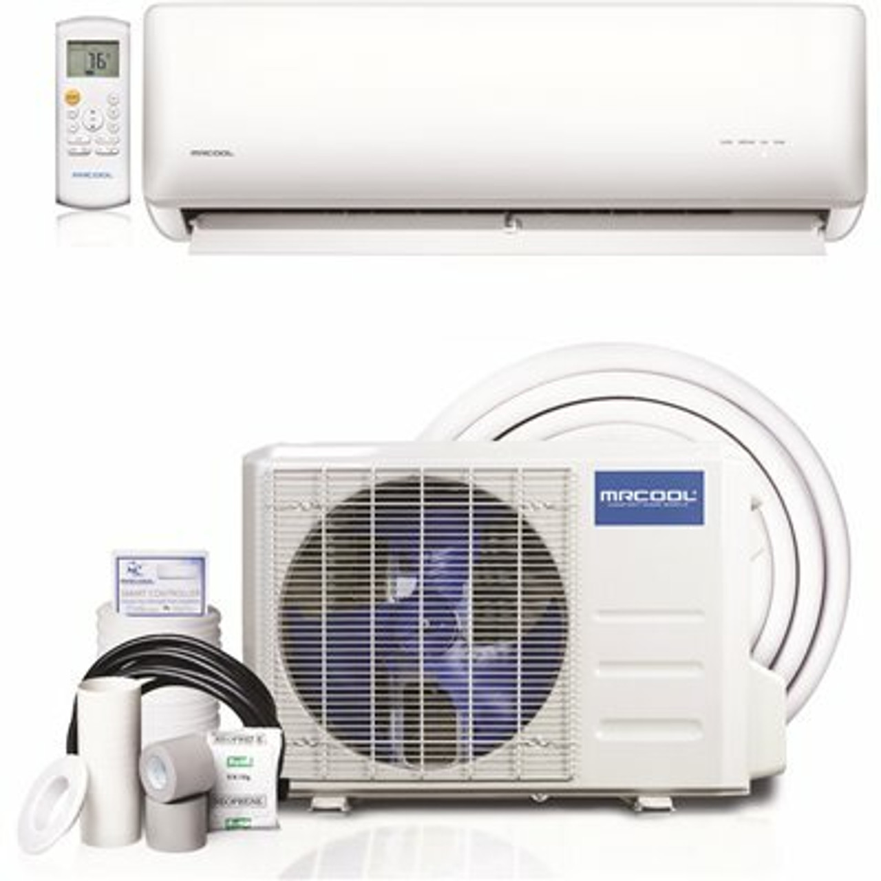 Mrcool Olympus Energy Star 24,000 Btu 2 Ton Ductless Mini Split Air Conditioner And Heat Pump - 230V/60Hz