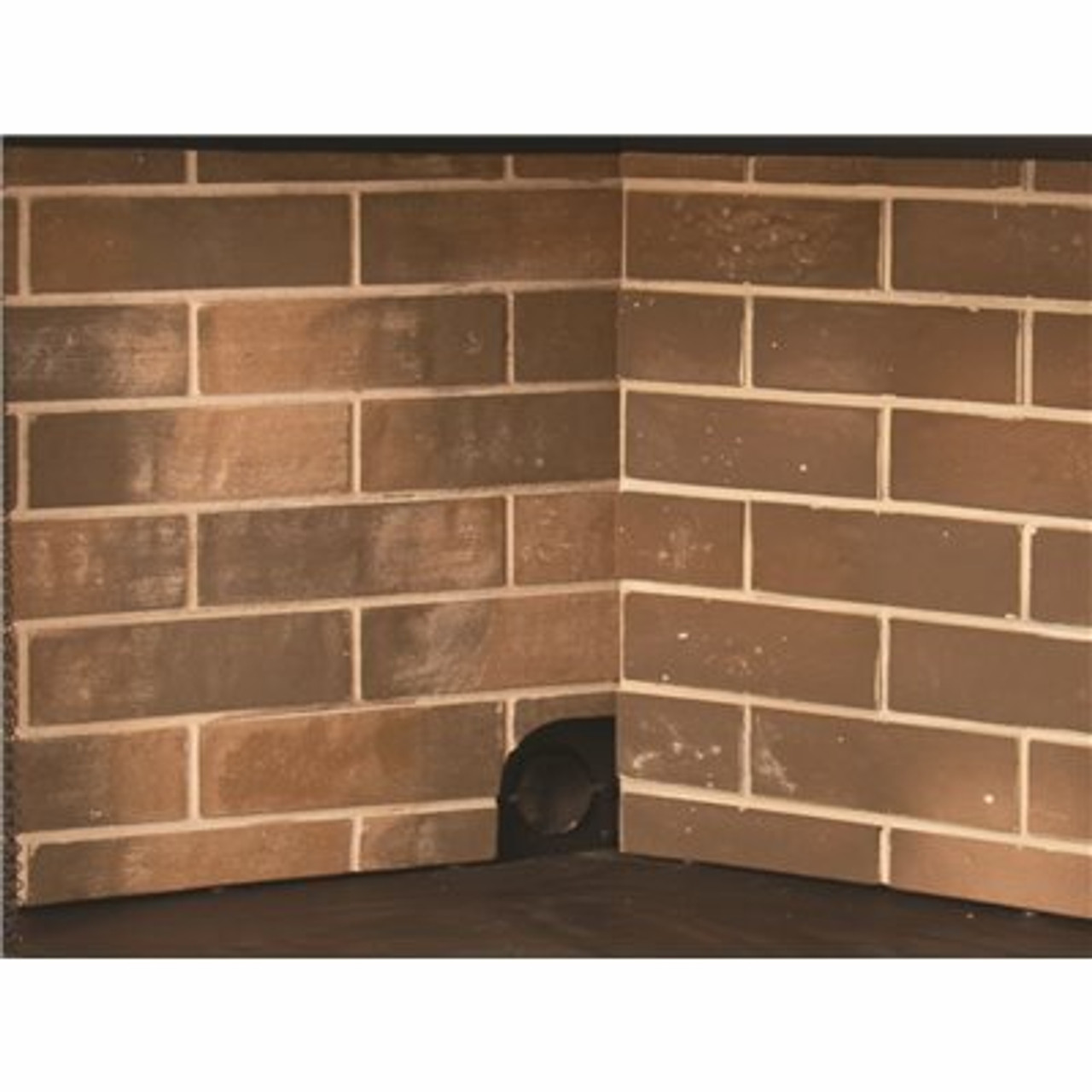 Pleasant Hearth Firebrick Panel Set For 42 In. Zero Clearance Ventless Dual Fuel Fireplace Insert