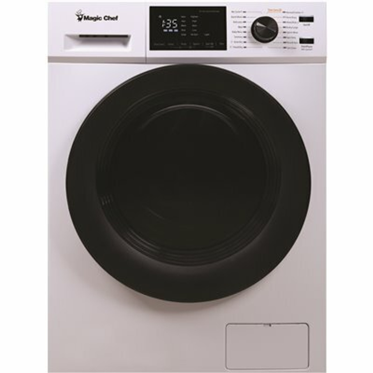 Magic Chef 23.4 In. 2.7 Cu. Ft. White All In One Ventless And Washer Dryer Combo