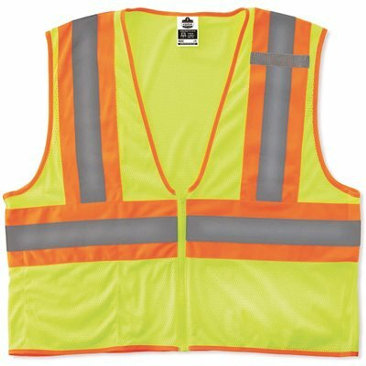 Ergodyne Glowear Class 2 Small/Medium Lime Hi-Vis Type R Economy 2-Tone Vest