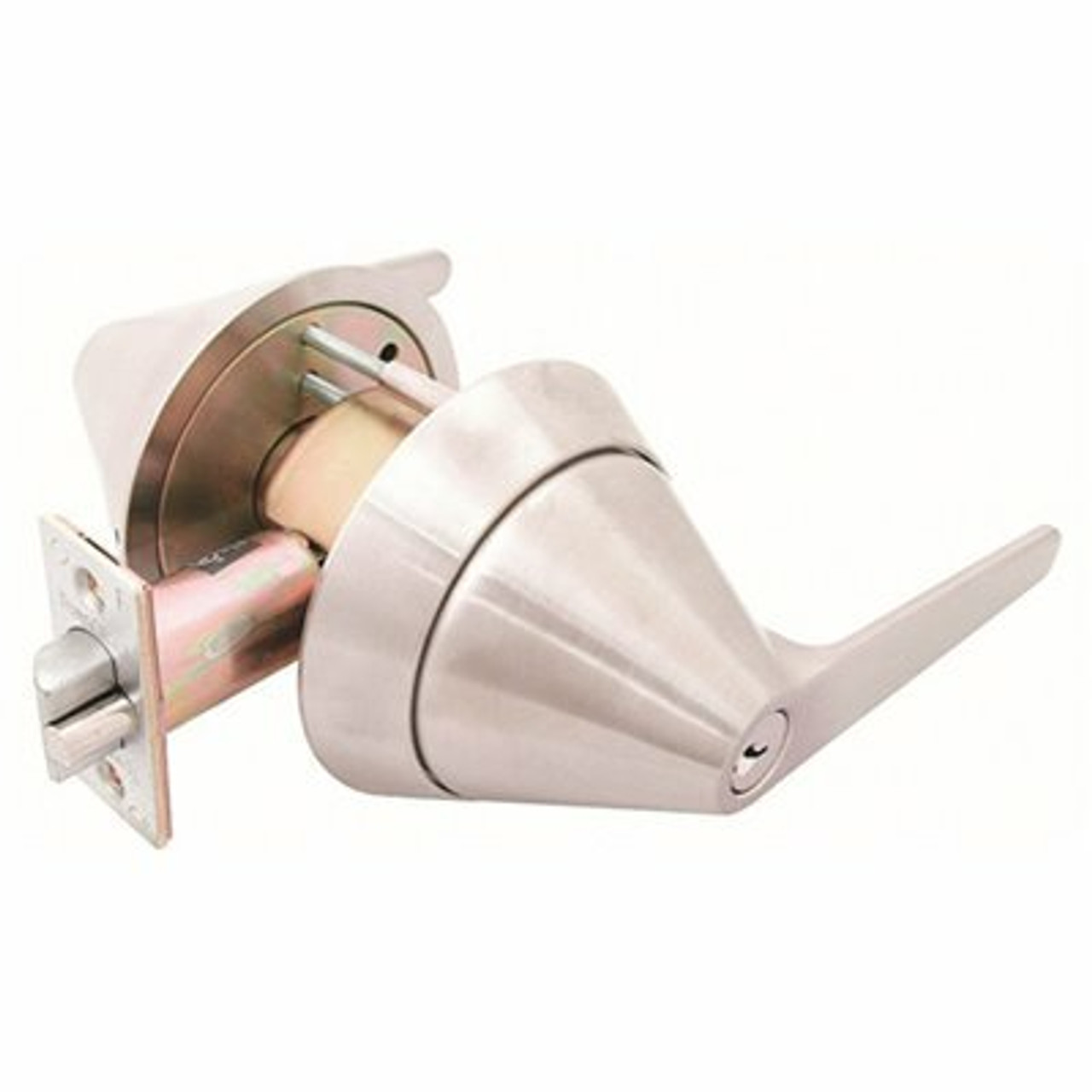 Townsteel Ligature Resistant Cylindrical Satin Stainless Steel Door Lever Classroom Lock - 309010855