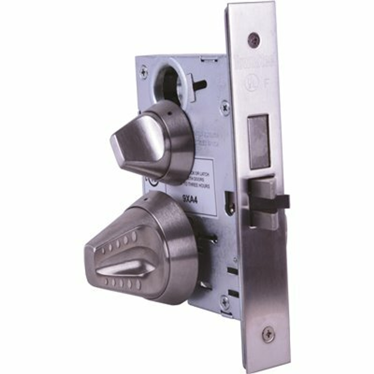 Townsteel Ligature Resistant Satin Stainless Steel Mortise Lock Sectional Knob Trim - 309015630