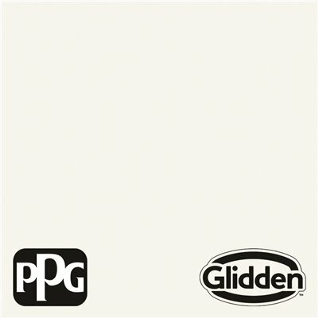 Glidden Premium 5 Gal. #Ppg1001-1 Delicate White Semi-Gloss Exterior Latex Paint