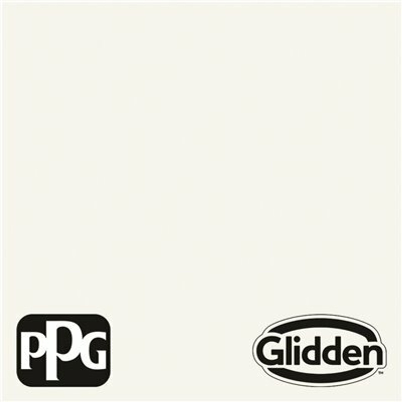 Glidden Premium 5 Gal. #Ppg1001-1 Delicate White Satin Interior Latex Paint