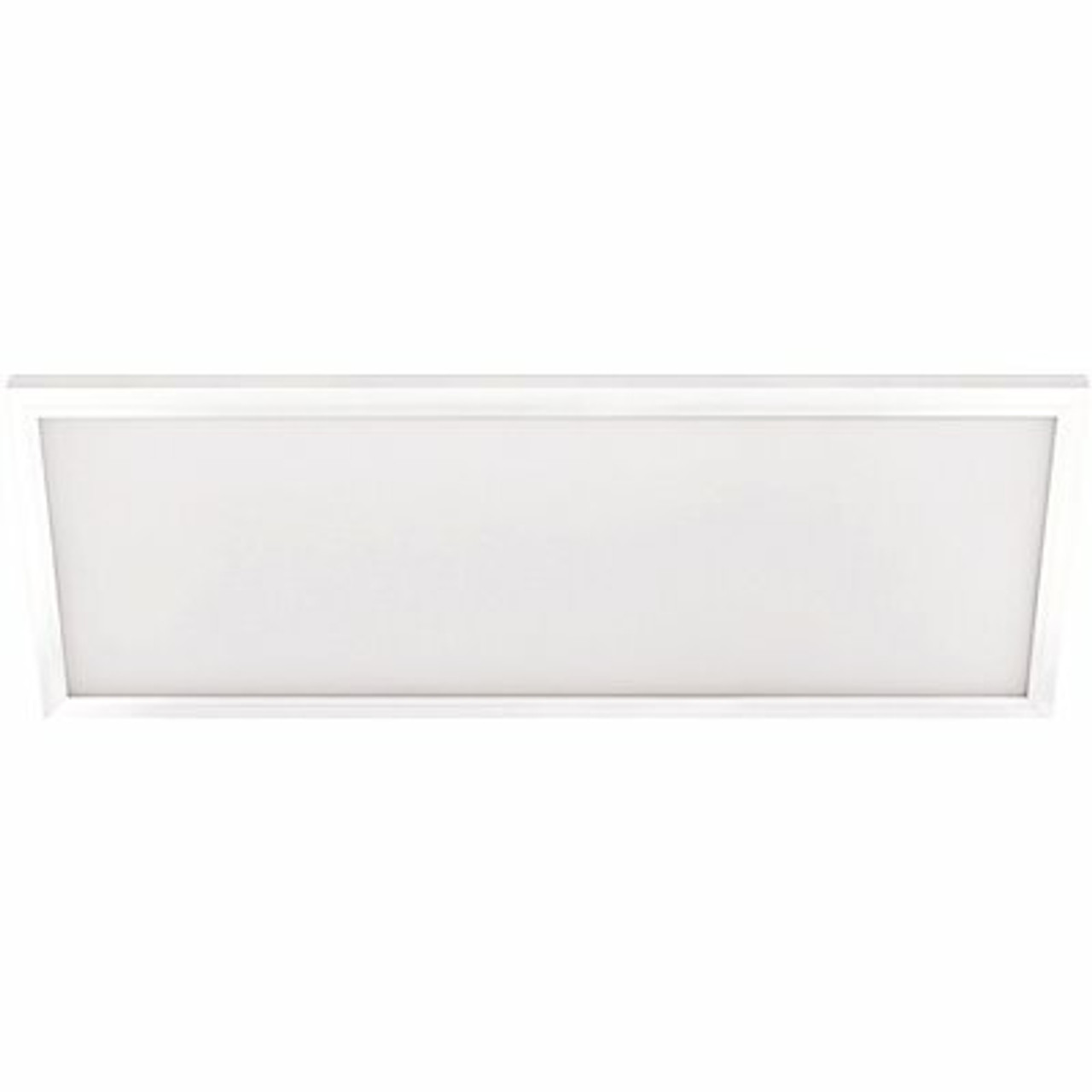Feit Electric 1 Ft. X 4 Ft. 50-Watt Dimmable White Integrated Led 4 Way Color Edge-Lit Flat Panel Ceiling Flushmount