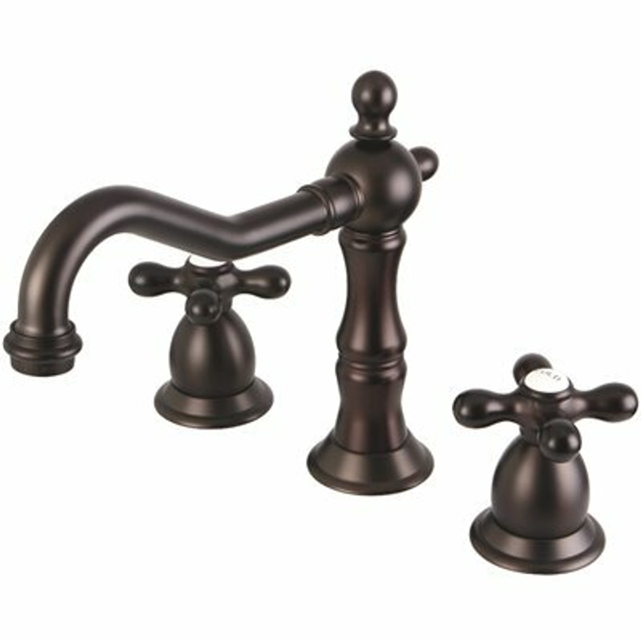 Kingston Brass Vintage 8 In. Widespread 2-Handle Bathroom Faucet In Oil Rubbed Bronze - 309299465