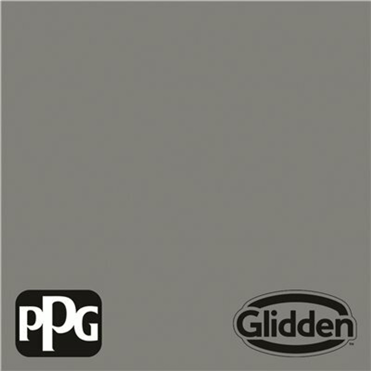 Glidden Premium 5 Gal. #Ppg1039-5 Garrison Gray Semi-Gloss Exterior Latex Paint