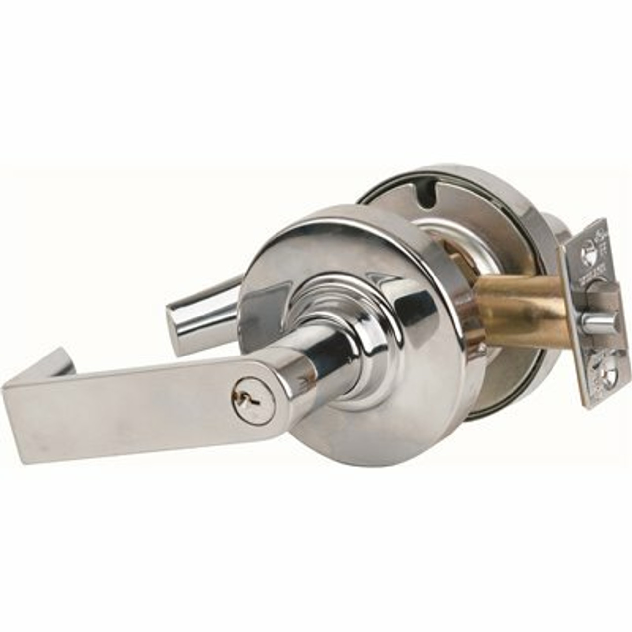 Schlage Nd Series Bright Chrome Classroom Function Door Lever - 309616634