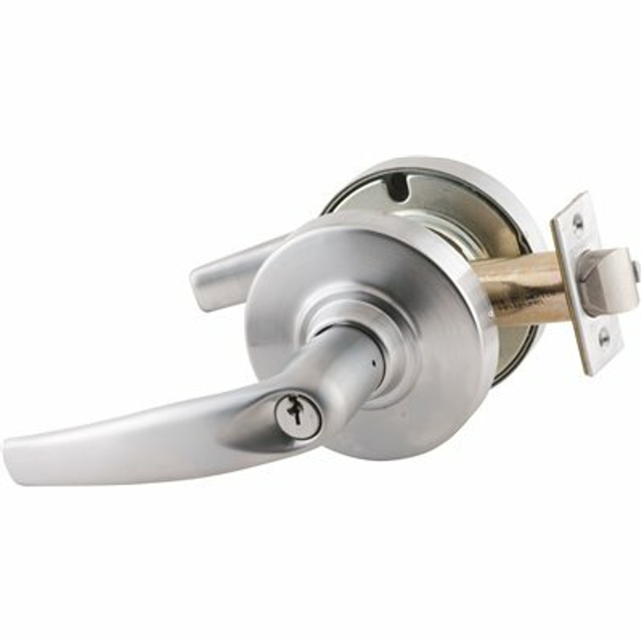 Schlage ND Series Satin Chrome Entrance Function Door Lever 309622129 Schlage ND Series Satin Chrome Entrance Function Door Lever 309622129