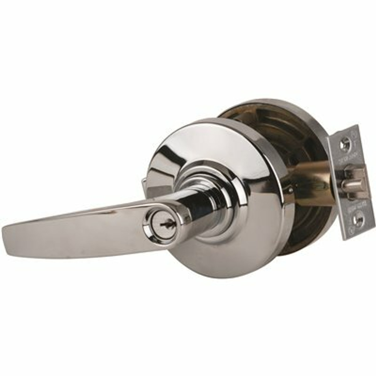 Schlage Al Series Bright Chrome Storeroom Function Door Lever - 309623174