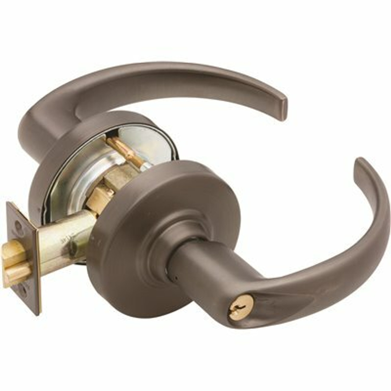 Schlage Nd Series Oil Rubbed Bronze Storeroom Function Door Lever - 309623296