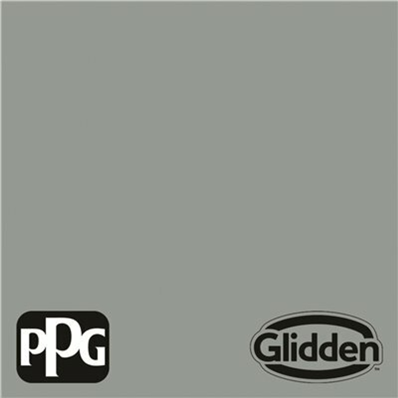 Glidden Essentials 5 Gal. #Ppg1036-4 After The Storm Flat Exterior Paint
