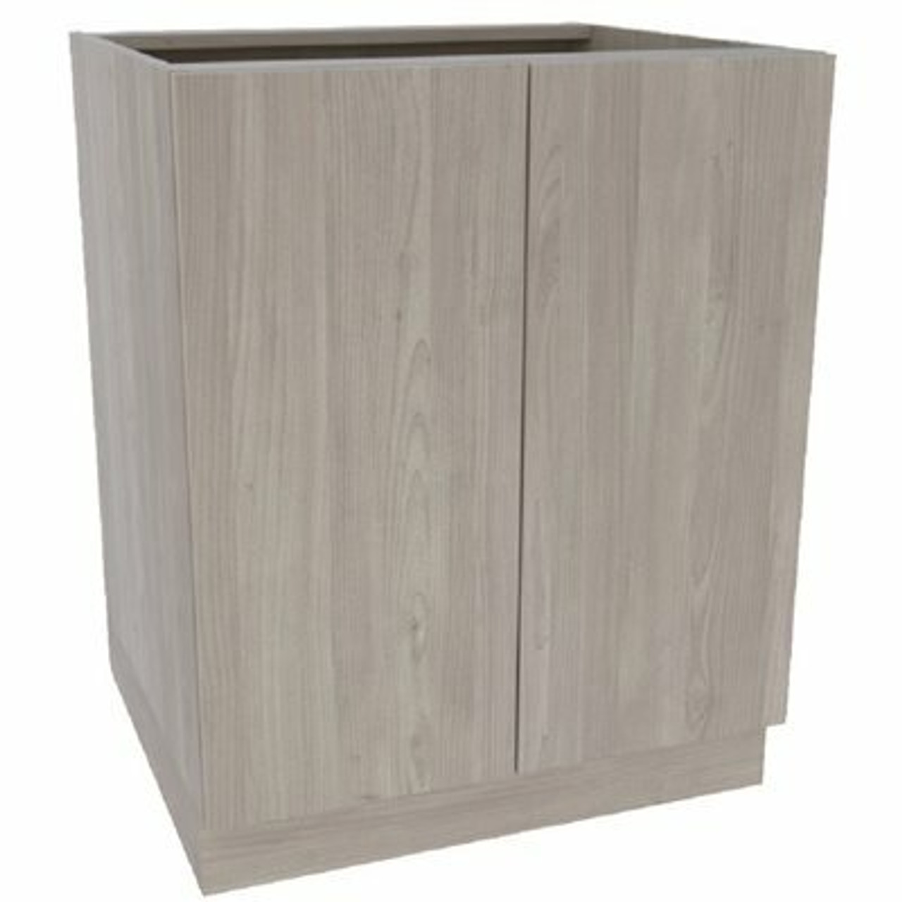 Cambridge Ready To Assemble Threespine 30 In. X 34.5 In. X 24 In. Stock Base Cabinet In Grey Nordic