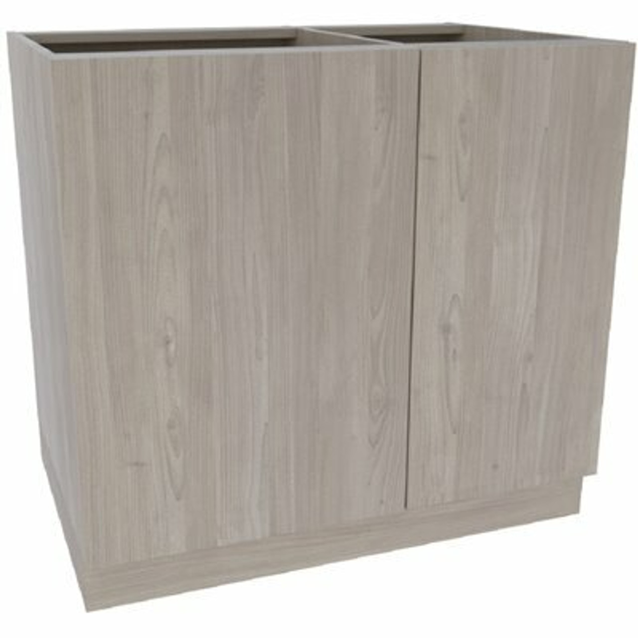 Cambridge Ready To Assemble Threespine 36 In. X 34.5 In. X 24 In. Stock Blind Base Cabinet In Grey Nordic