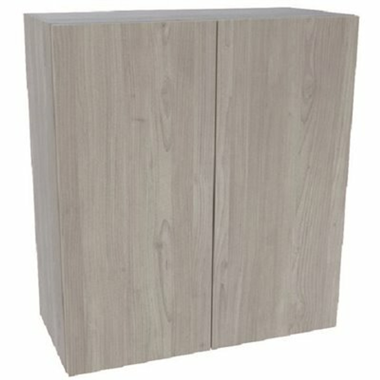 Cambridge Ready To Assemble Threespine 36 In. X 36 In. X 12 In. Stock Wall Cabinet In Grey Nordic