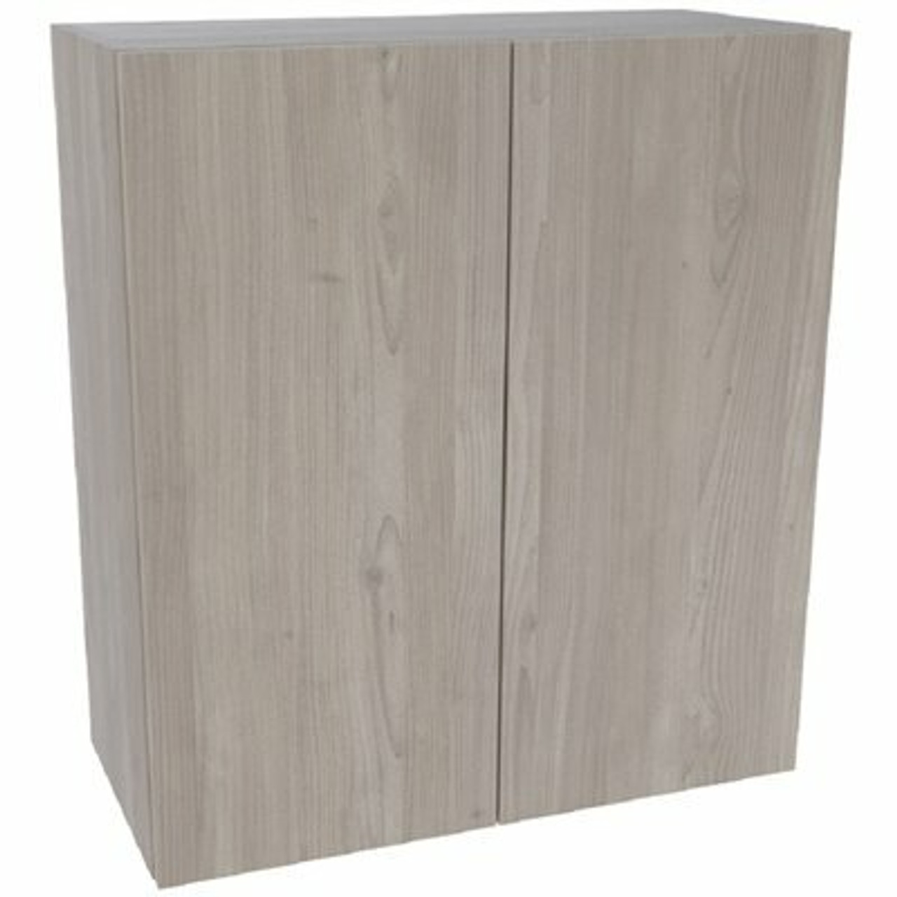 Cambridge Ready To Assemble Threespine 27 In. X 42 In. X 12 In. Stock Wall Cabinet In Grey Nordic