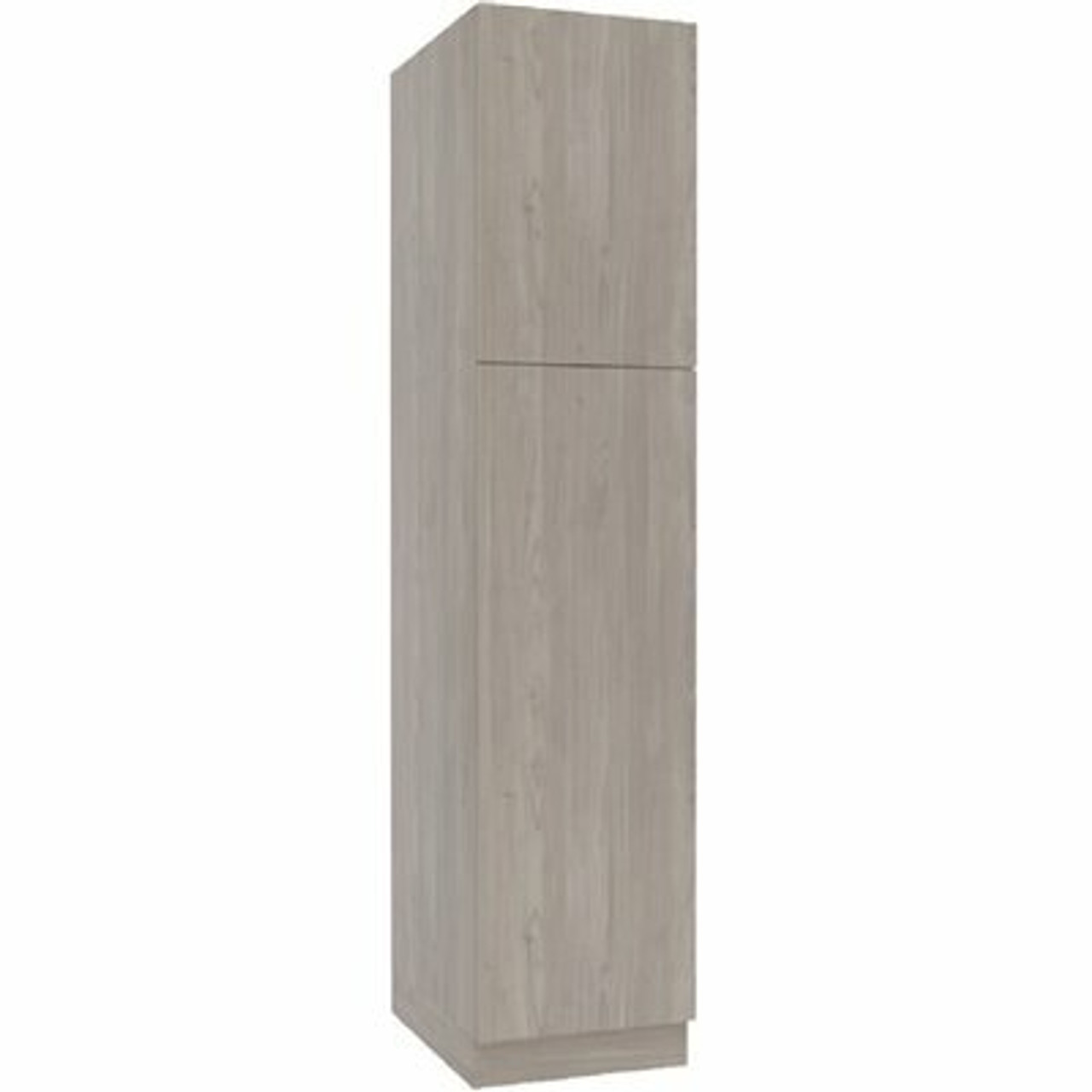 Cambridge Ready To Assemble Threespine 18 In. X 96 In. X 24 In. Stock Pantry Base Cabinet In Grey Nordic