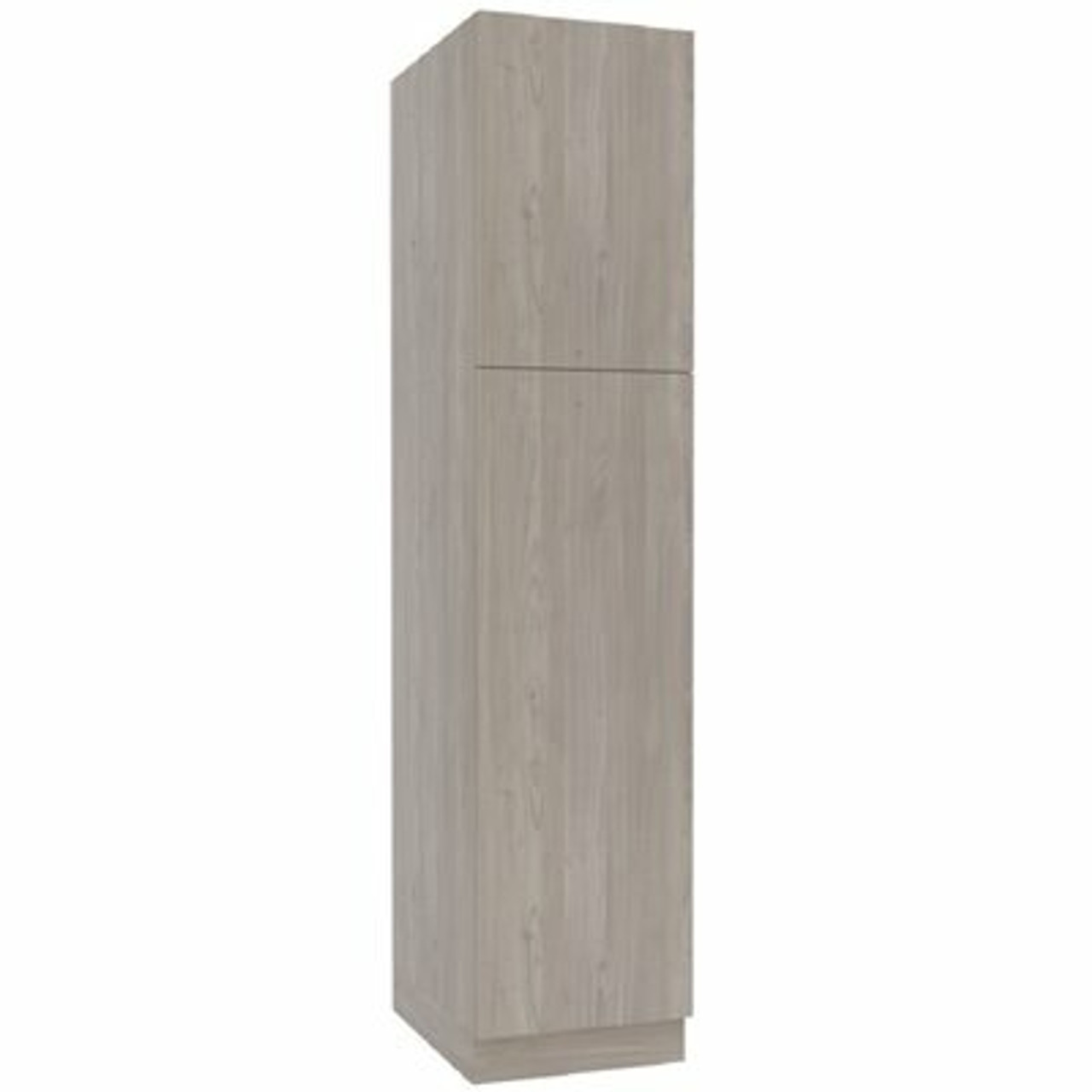 Cambridge Ready To Assemble Threespine 18 In. X 90 In. X 24 In. Stock Pantry Cabinet In Grey Nordic